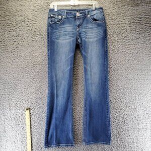 Cowgirl Tuff Jeans Womens Size 28 Blue Midnight Bootcut Stretch Denim